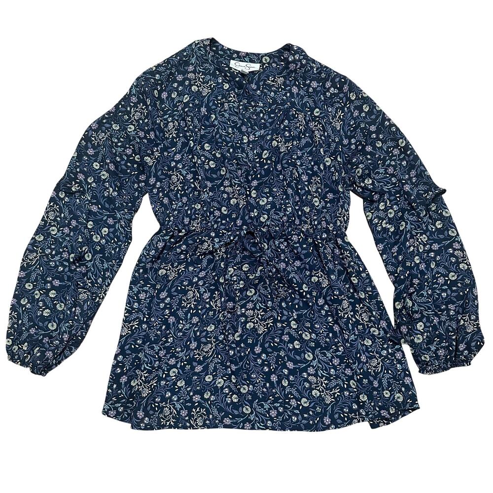 Jessica Simpson Floral Blouse Size Medium